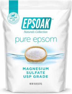 Epsoak Epsom Salt – 19 lb Resealable Bag