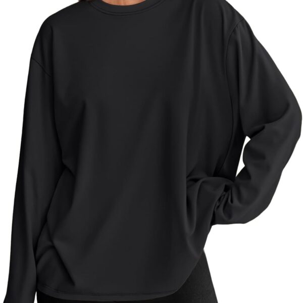 Trendy Queen Women’s Oversized Long Sleeve Tee