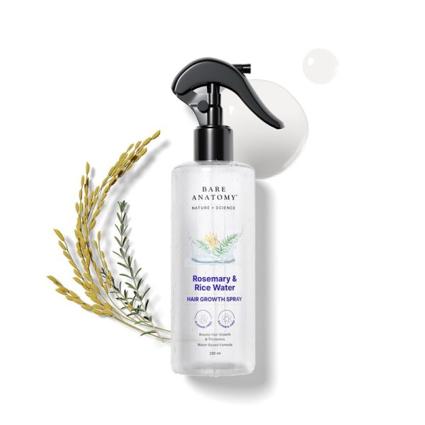 Bare Anatomy Rosemary Water Hair Spray, 200ml