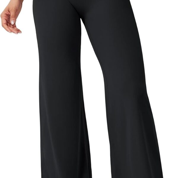 YEOREO Ease Workout Leggings – High-Waist Wide Leg
