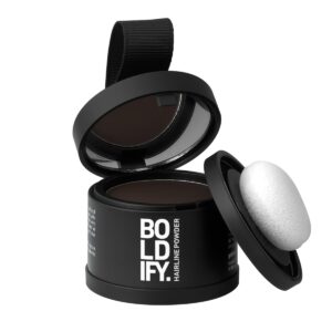 Boldify Hairline Powder Root Touch Up, Dark Brown