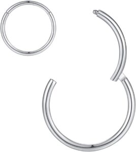 ORANGELOVE Hypoallergenic Nose & Septum Rings – 20G-8G