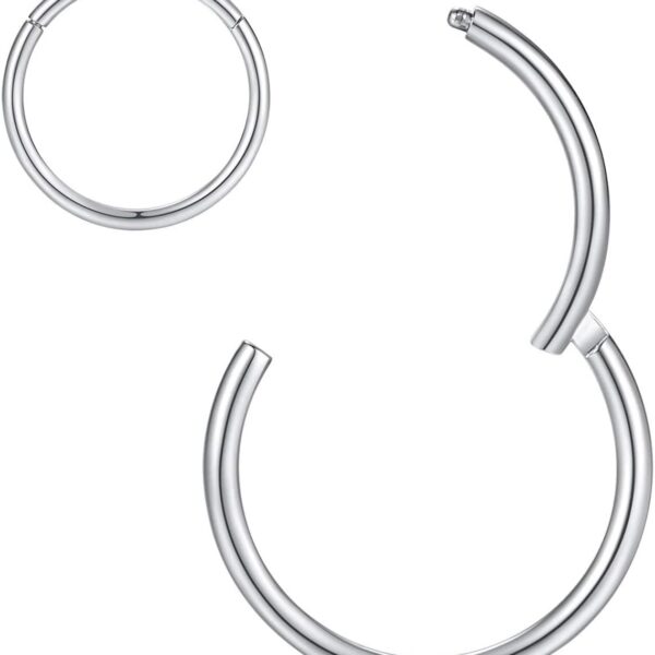 ORANGELOVE Hypoallergenic Nose & Septum Rings – 20G-8G
