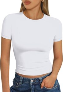 Trendy Queen Women’s Buttery-Soft Short Sleeve Tee