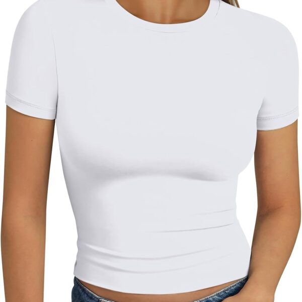 Trendy Queen Women’s Buttery-Soft Short Sleeve Tee