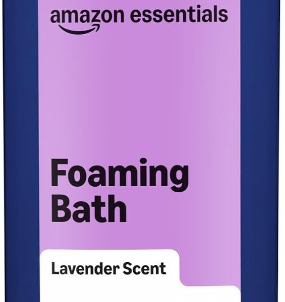 Amazon Essentials Lavender Foaming Bath – 34 oz
