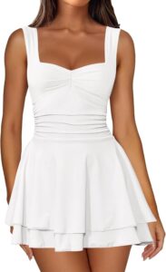 IWD Square Neck Corset Mini Dress