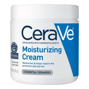 CeraVe Moisturizing Cream – Face & Body, 19 oz
