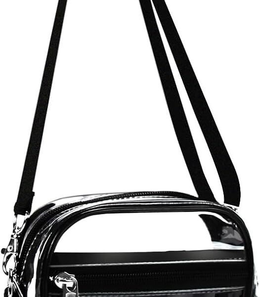 Fibrdoo Stadium Approved Clear Crossbody Bag