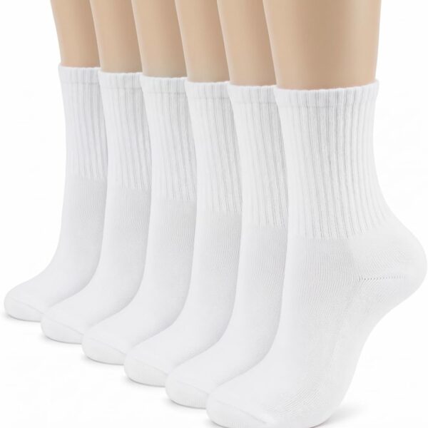 BomKinta Athletic Crew Socks – Soft Cotton Calf Socks