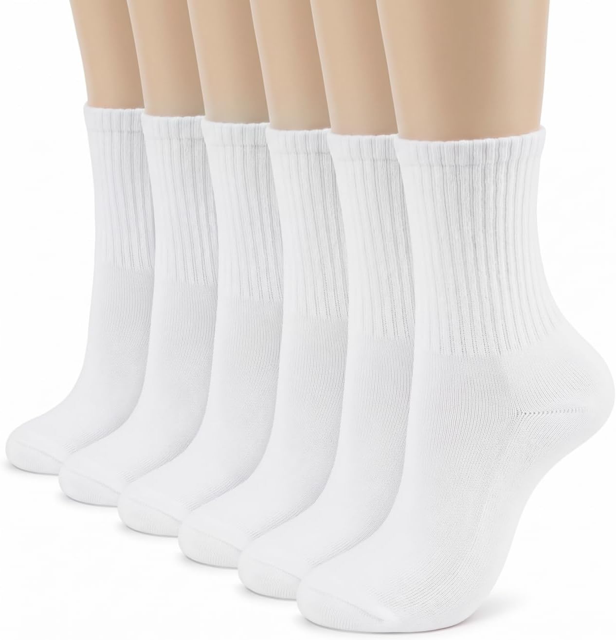 BomKinta Athletic Crew Socks – Soft Cotton Calf Socks