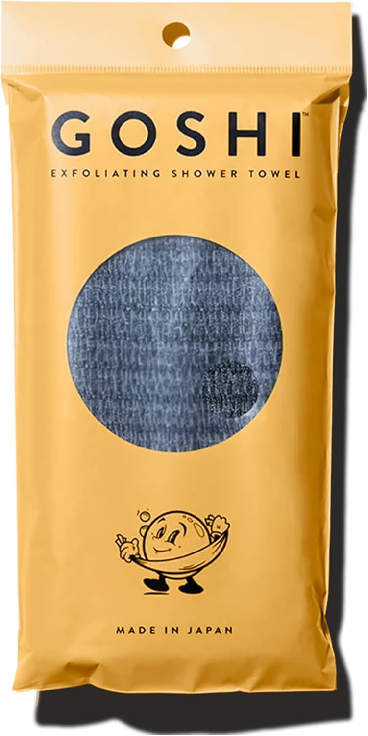 GOSHI Exfoliating Shower Towel – Body Scrubber