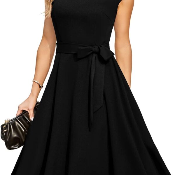 DRESSTELLS Vintage A-Line Cocktail Dress