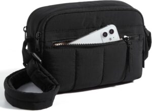 BAGSMART Mini Crossbody Purse with Wide Adjustable Strap
