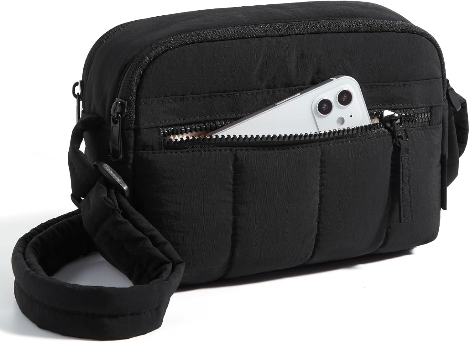 BAGSMART Mini Crossbody Purse with Wide Adjustable Strap