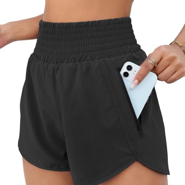 BMJL 2.5″ Athletic Shorts – High-Waisted with Pocket