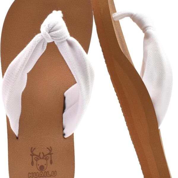 KuaiLu Women’s Arch Support Flip Flops