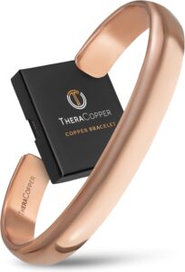TheraCopper Pure Copper Cuff Bracelet – Adjustable