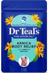 Dr Teal’s Arnica Epsom Salt Soak – Muscle Recovery
