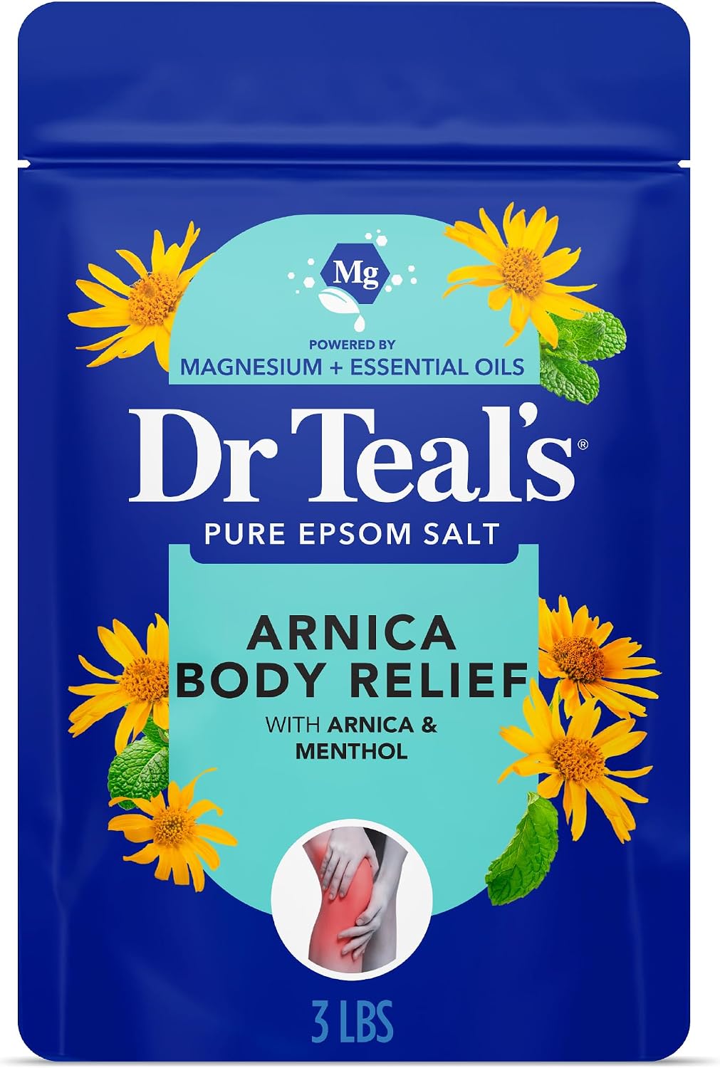 Dr Teal’s Arnica Epsom Salt Soak – Muscle Recovery