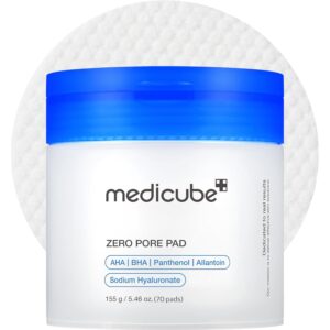 medicube Zero Pore Pad 2.0 – AHA & BHA Toner Pads