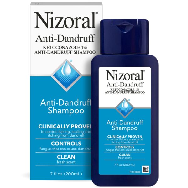 Nizoral Anti-Dandruff Shampoo 1% Ketoconazole, 7 Fl Oz