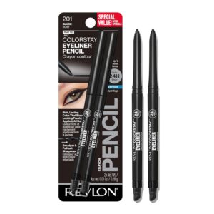 Revlon ColorStay Waterproof Eyeliner – Black, 2 Pack