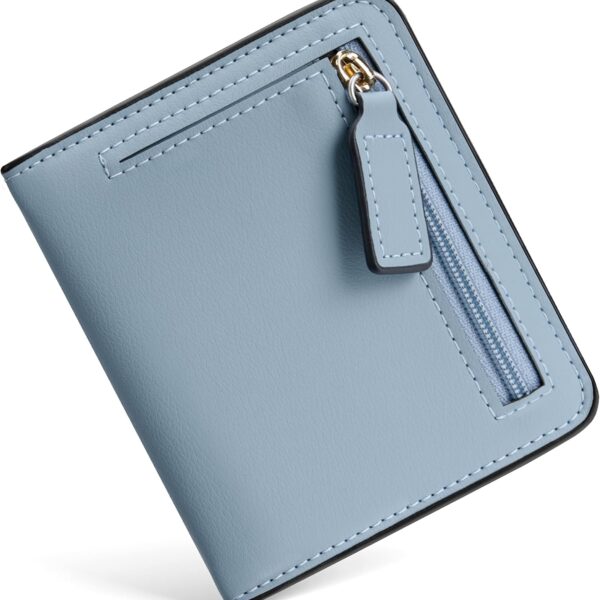 Toughergun Women’s Slim RFID Wallet – Vegan Leather Mini Purse