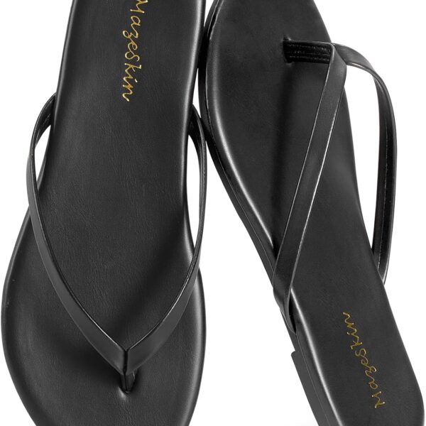 mazeskin Women’s Memory Foam Flip Flops