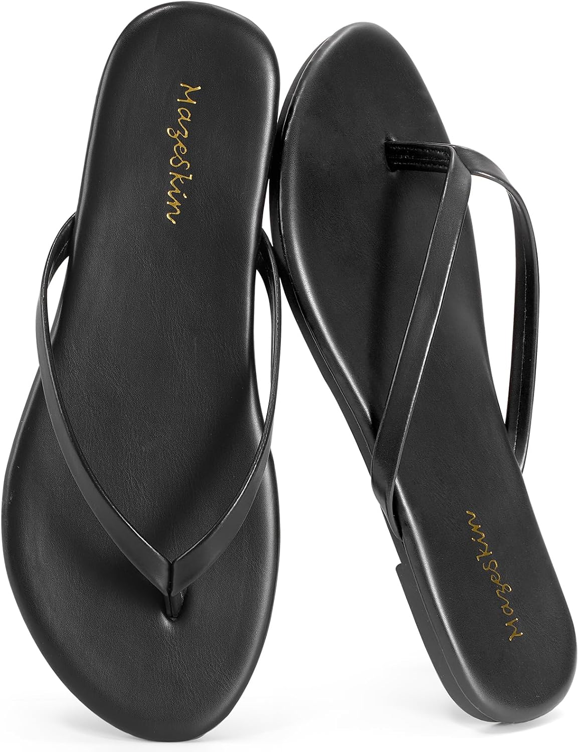 mazeskin Women’s Memory Foam Flip Flops