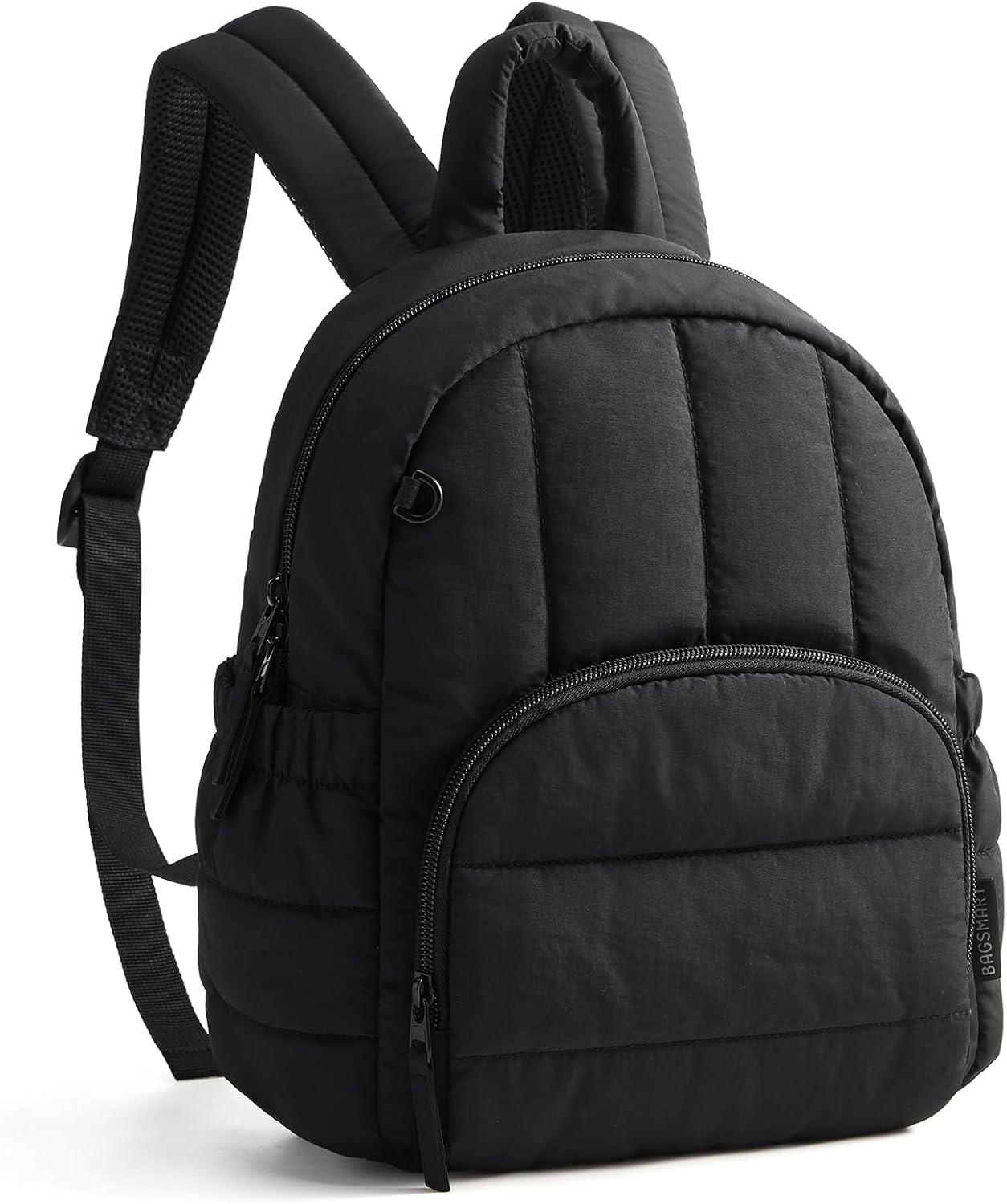 BAGSMART Mini Quilted Puffer Backpack – Water-Resistant