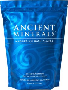 Ancient Minerals Magnesium Bath Flakes – 8 lb