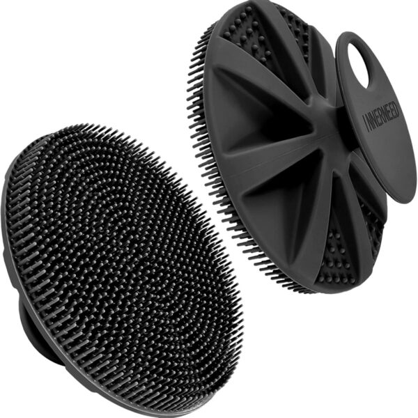 INNERNEED Silicone Body Scrubber – Exfoliating Brush