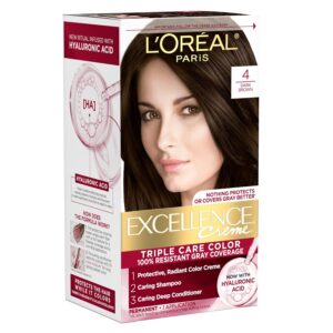 L’Oreal Excellence Crème Hair Color – Dark Brown 4
