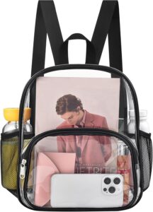 Clear Stadium Backpack – 12x12x6 Approved PVC Bag