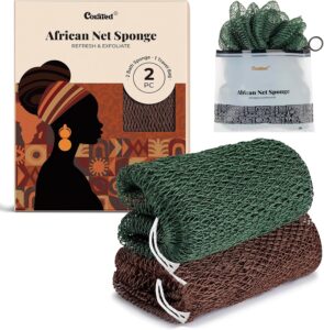 CORATED African Net Sponge – Exfoliating Bath Sponge