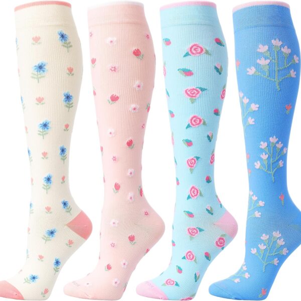 LEVSOX Compression Socks – 20-30 mmHg for Nurses & Travel