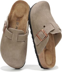 Project Cloud Women’s Genuine Leather Cork Clogs
