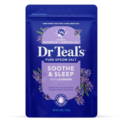 Dr Teal’s Lavender Epsom Salt – 48 oz Soak