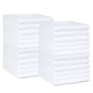 Amazon Basics Cotton Washcloths – 24 Pack
