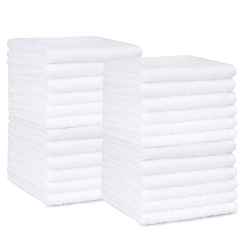 Amazon Basics Cotton Washcloths – 24 Pack