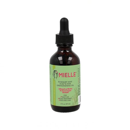 Mielle Rosemary Mint Hair Oil with Biotin, 2 Oz